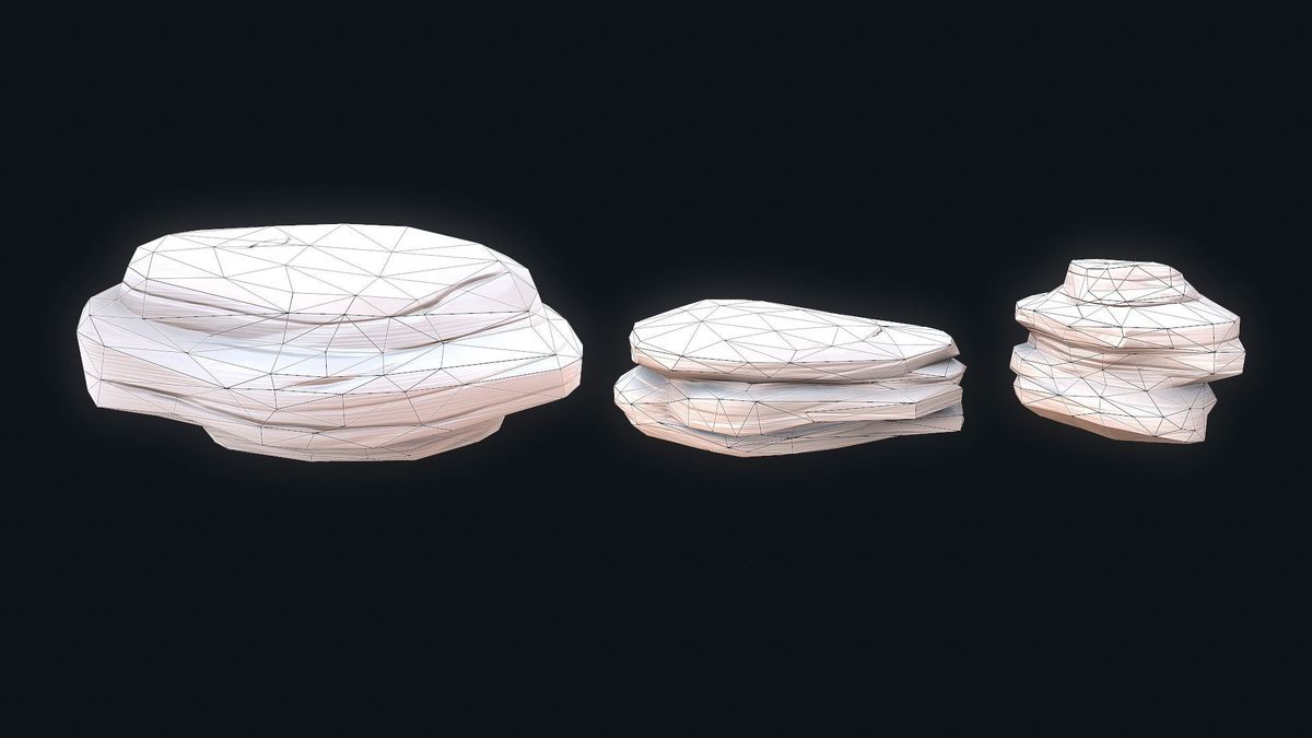 Stylized Desert Rock