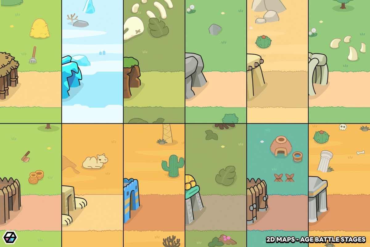 2D Maps - Age Battle Stages