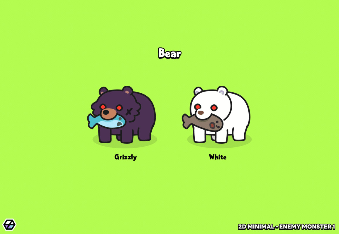 2D Minimal - Enemy Monster1