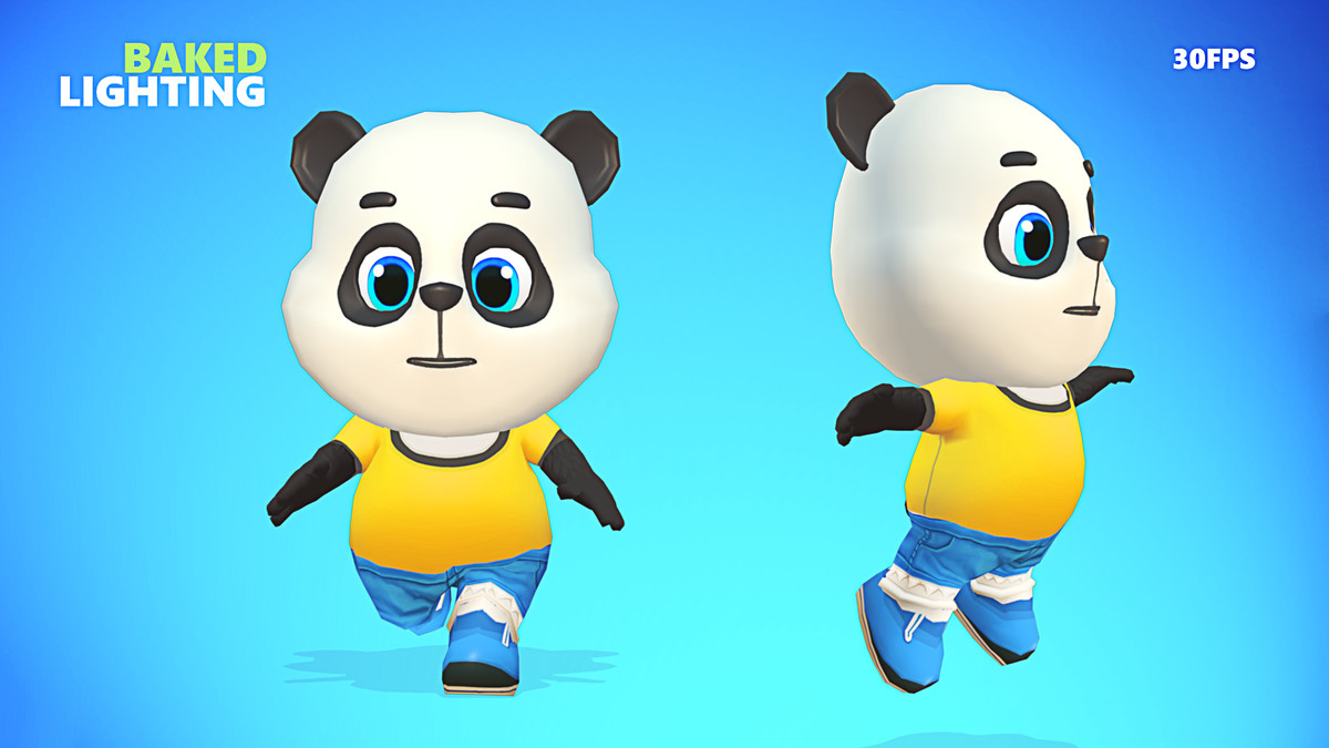 Panda Animated