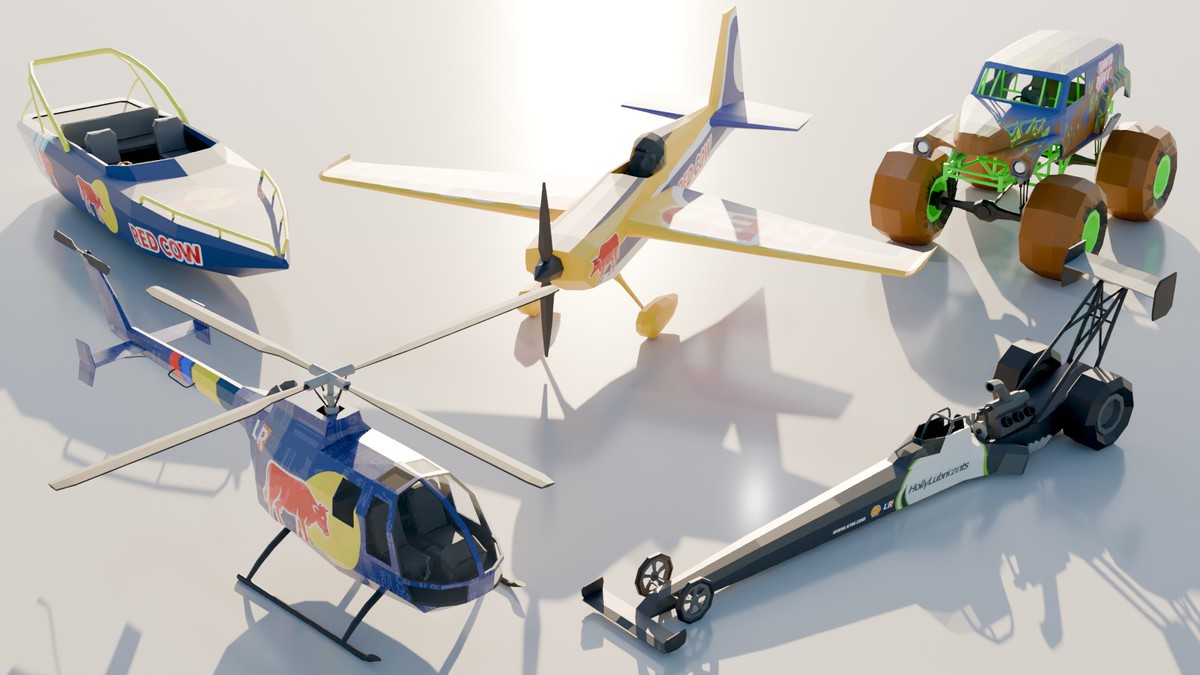 Low poly racing pack - PA