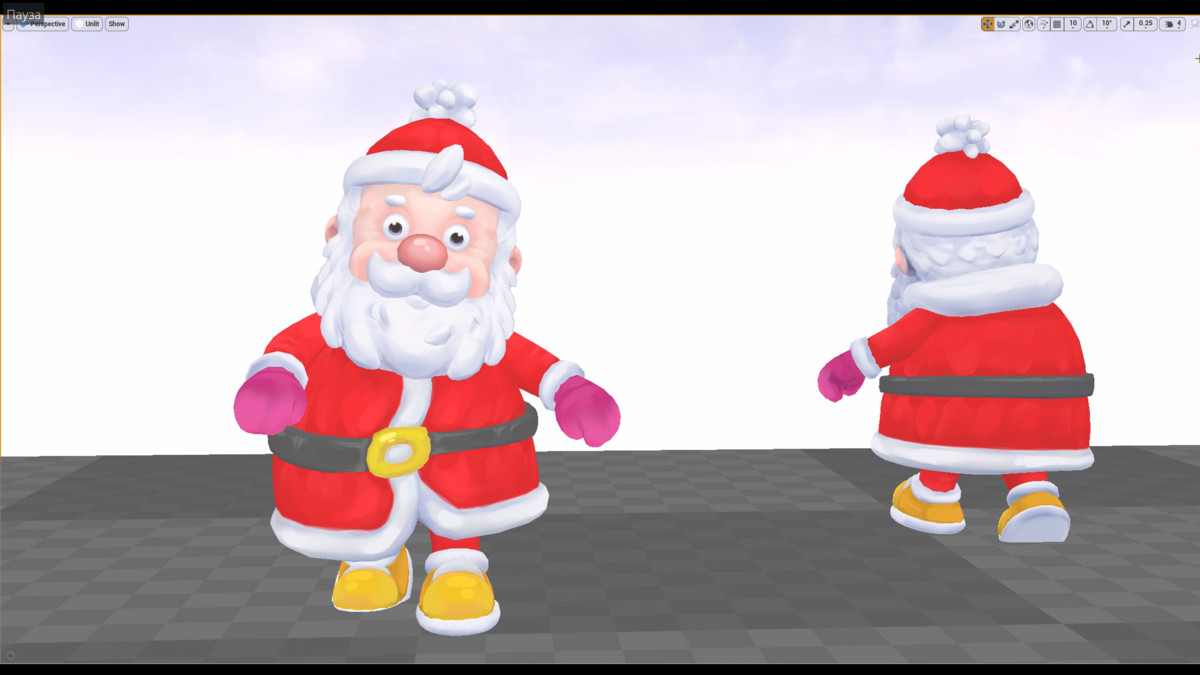 santa claus 24 animations
