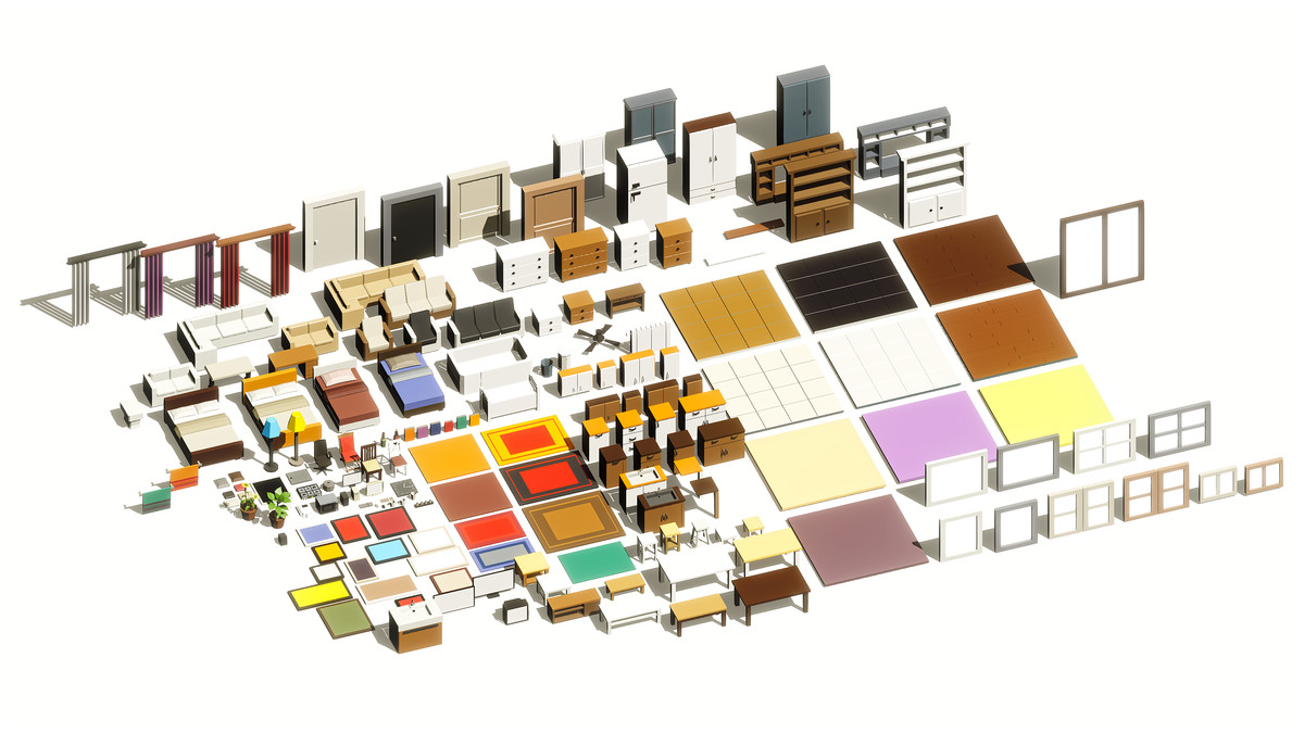 Isometric - Interiors