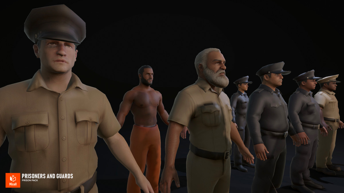 Prisoners and guards - Prison pack