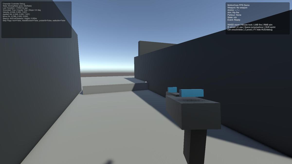 MotionCore FPS- Physics Character Controller for FPS Games