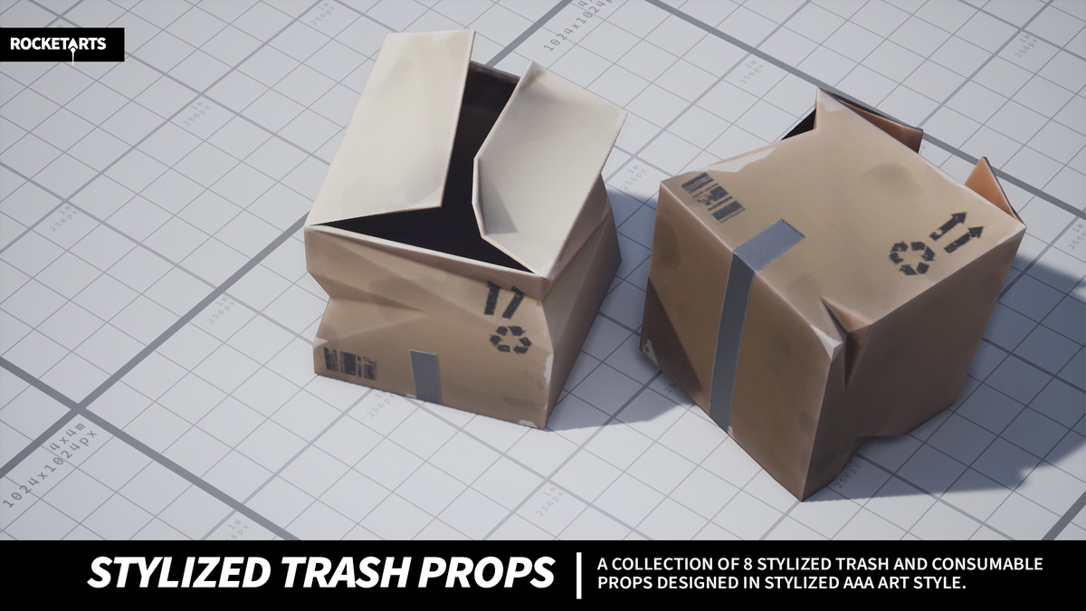 Stylized Trash Pack