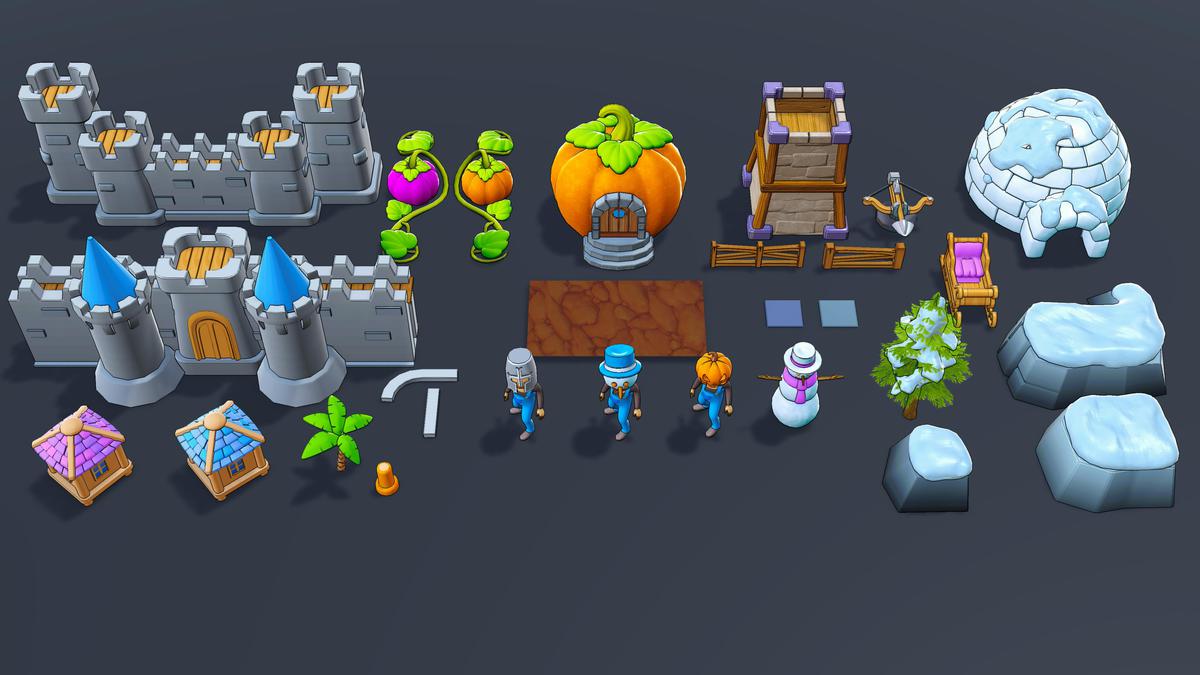 Stylized Arenas Pack