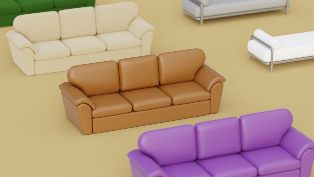 Cozy Furniture - Sofas & Couches Pack