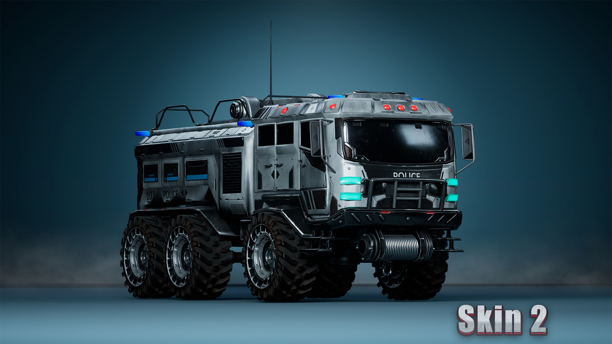 Sci-Fi Transport - Fireman truck