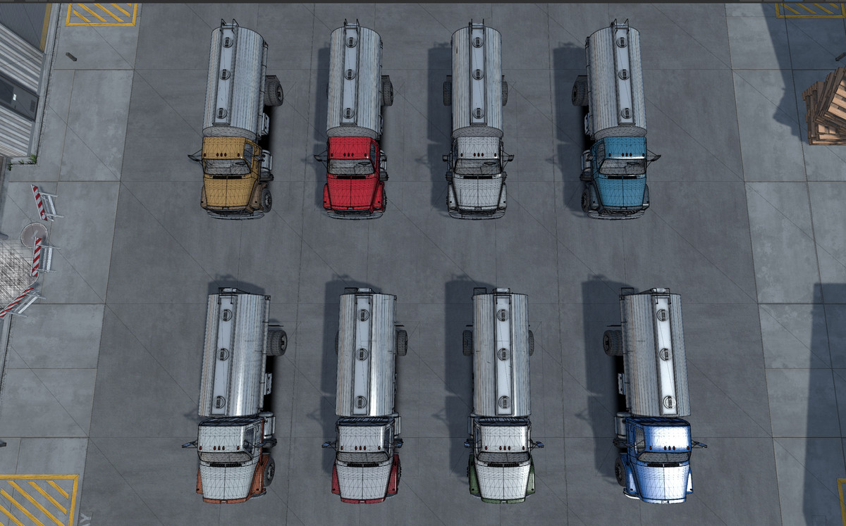 80s tanker truck
