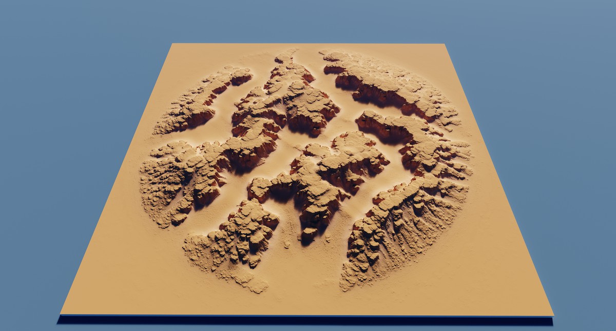 Chipped Plateaus - StampIT!
