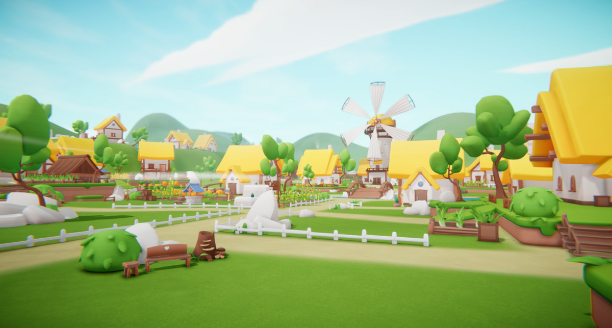 Gleamshire - Fantasy Low Poly Village 3D Pack