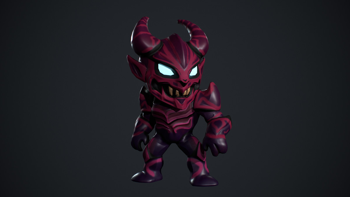 Demon Low Poly