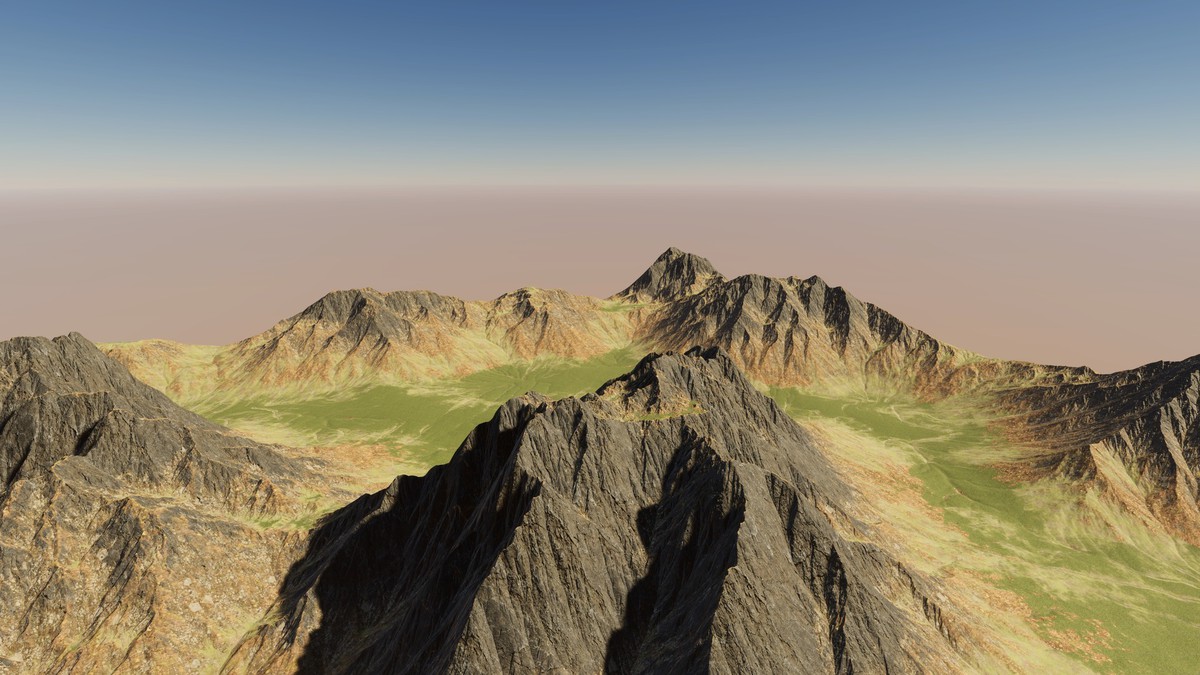 Procedural Mountain Terrains 8K