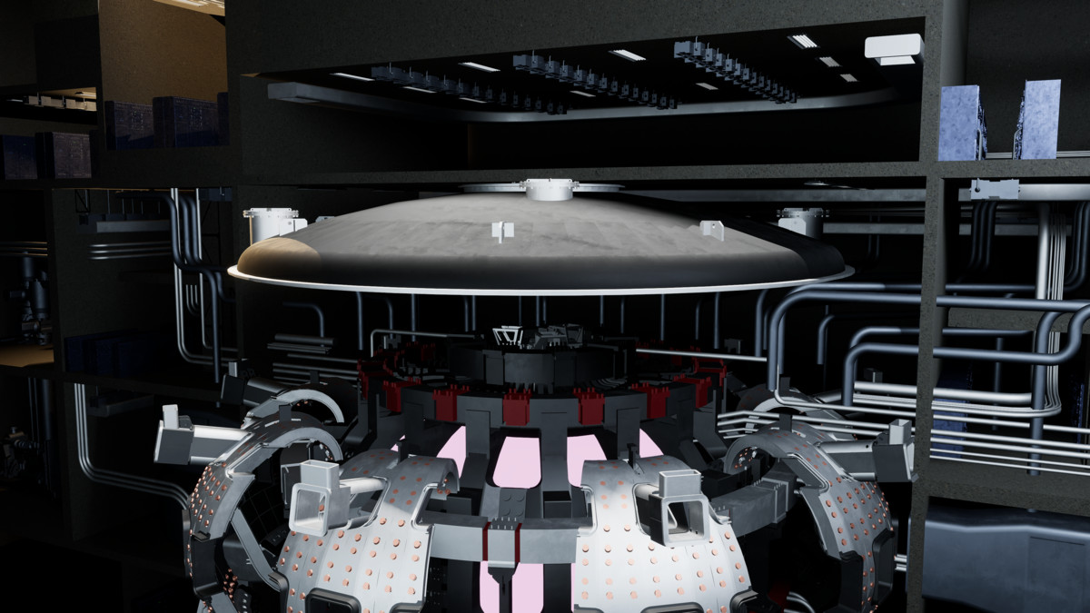 Fusion Reactor Facility - Detailed HDRP