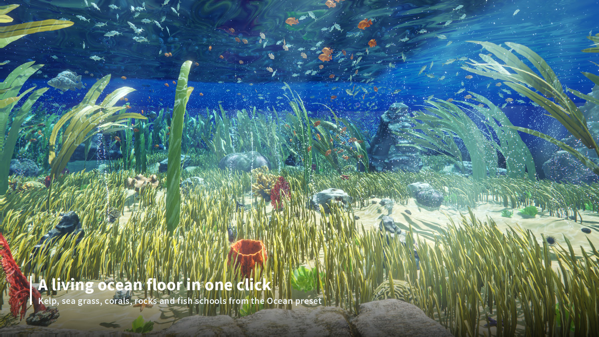 Real Underwater Worlds — Biome Generator & Rendering