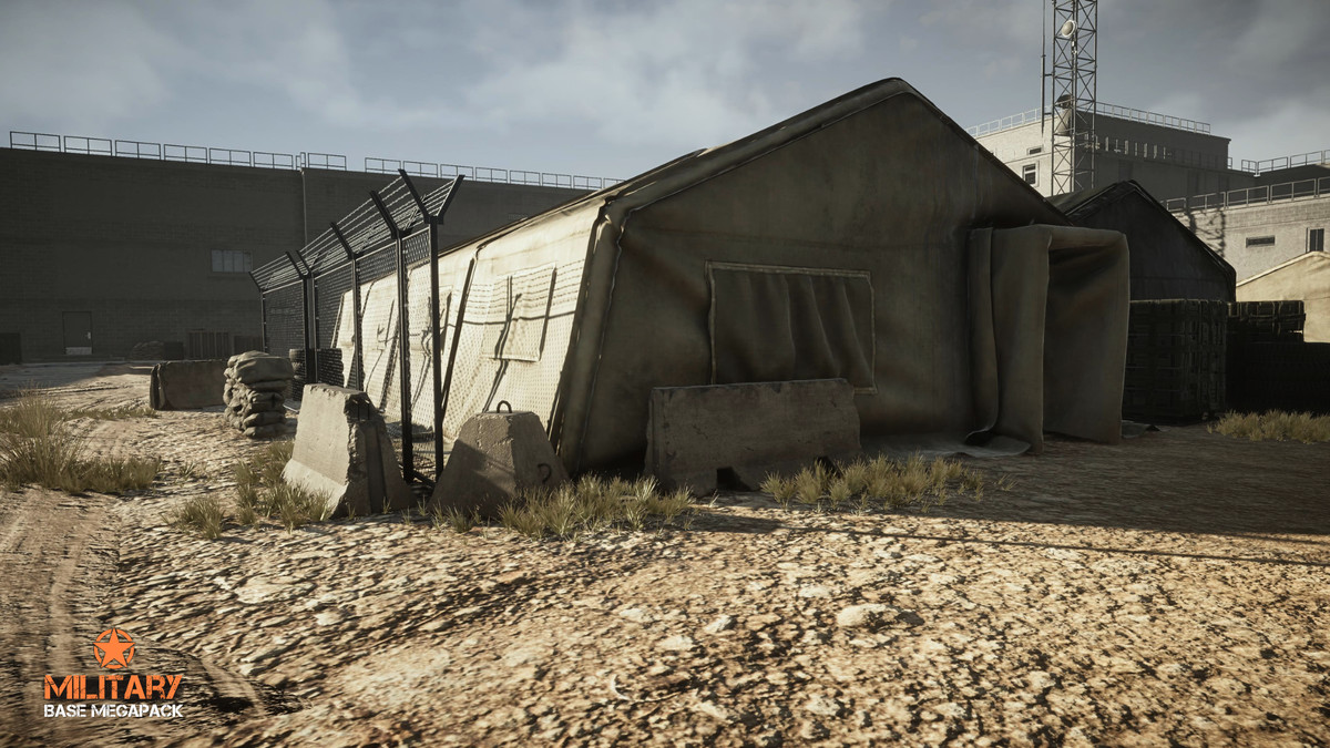Military Base Megapack (Modular Military Base, Military Facility, Outpost, Army)
