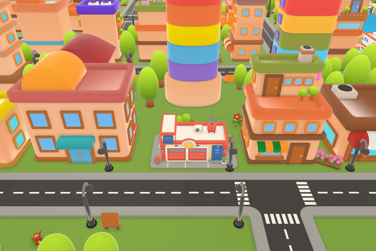 Cozy City - Chibi Stylized City Buildings