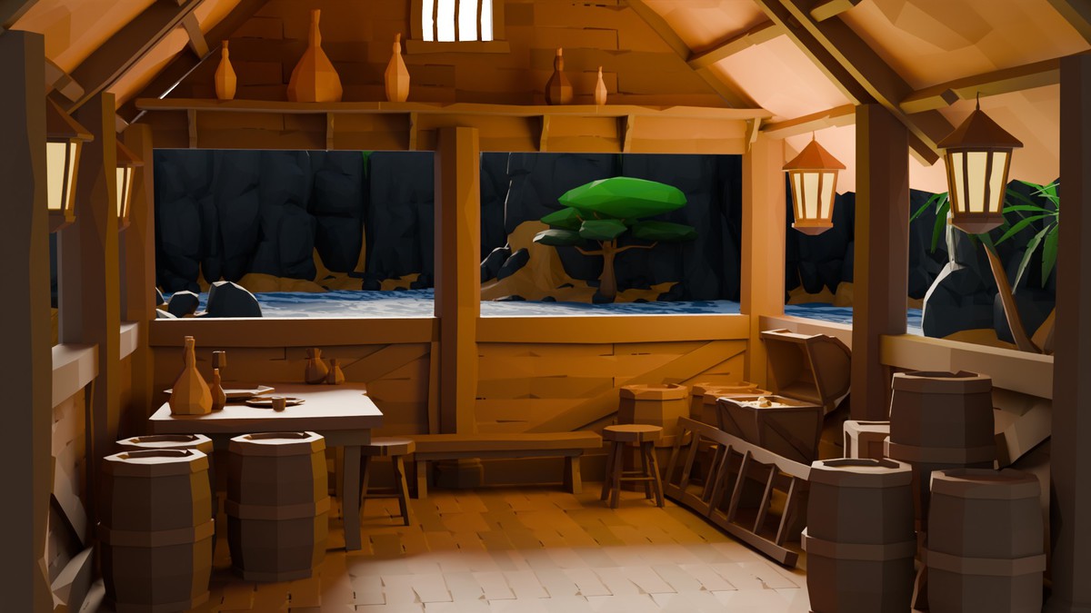 Low Poly Modular Environment pack - PA