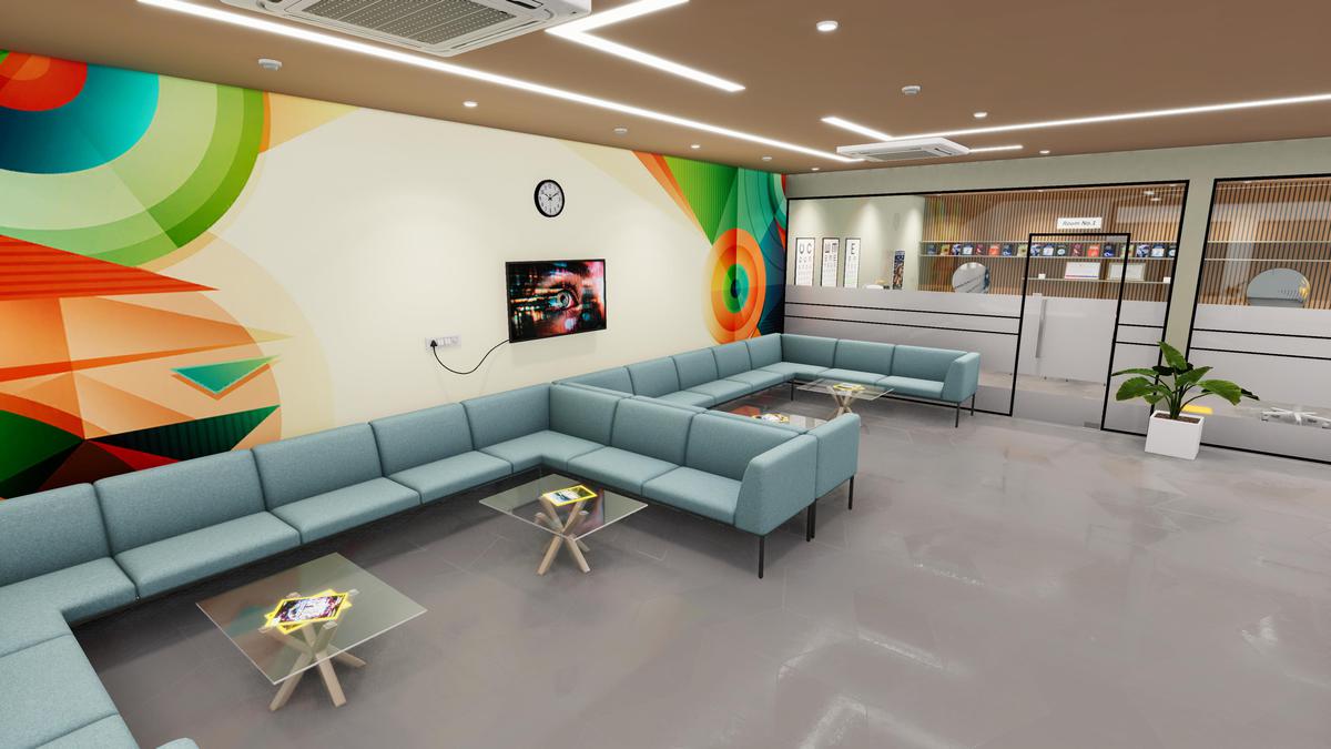 Modern Eye Clinic Interior Environment
