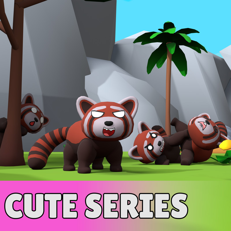 Cute low poly Animals part 1