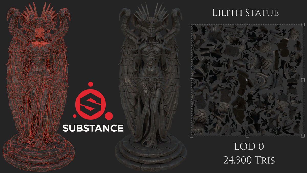 10 Dark Fantasy Statues