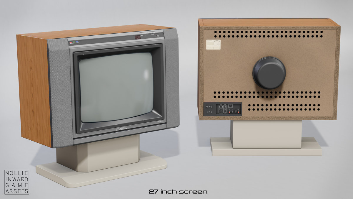 80s TVs Vol.10 Tabletop Consoles