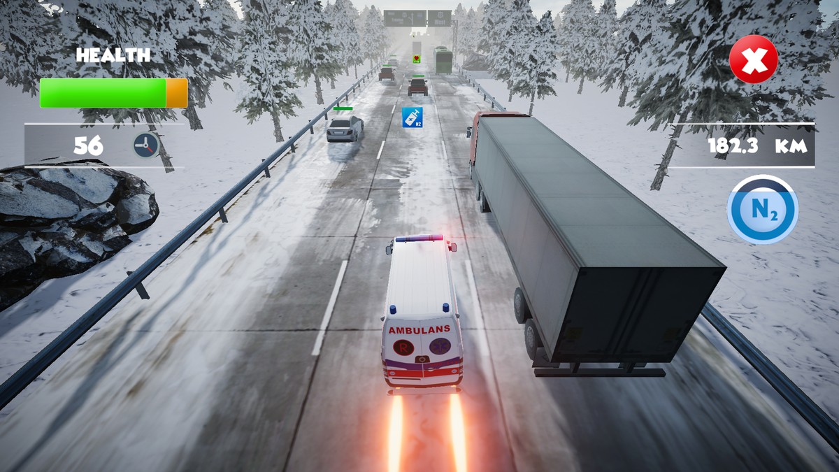Traffic Racing Game
