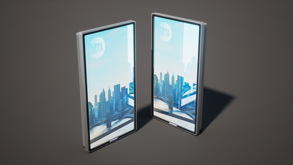 Subway Realm - Game-Ready NYC Metro Station