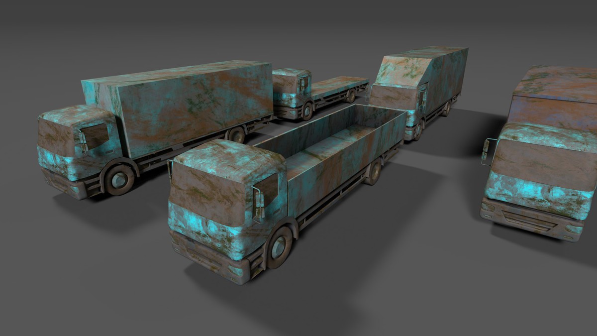 Abandoned Truck Pack
