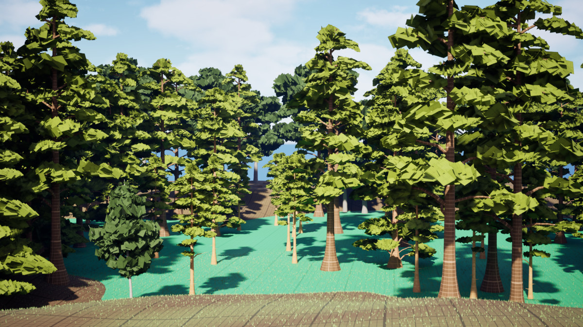 Forest Starter Blockout Kit - 60 Assets Modular Pack for Level Design