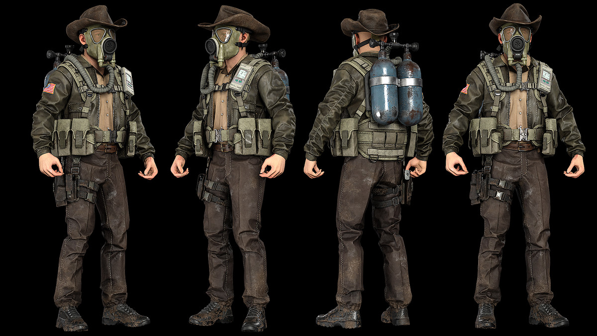 Post-Apocalyptic Sheriff Survivor modular