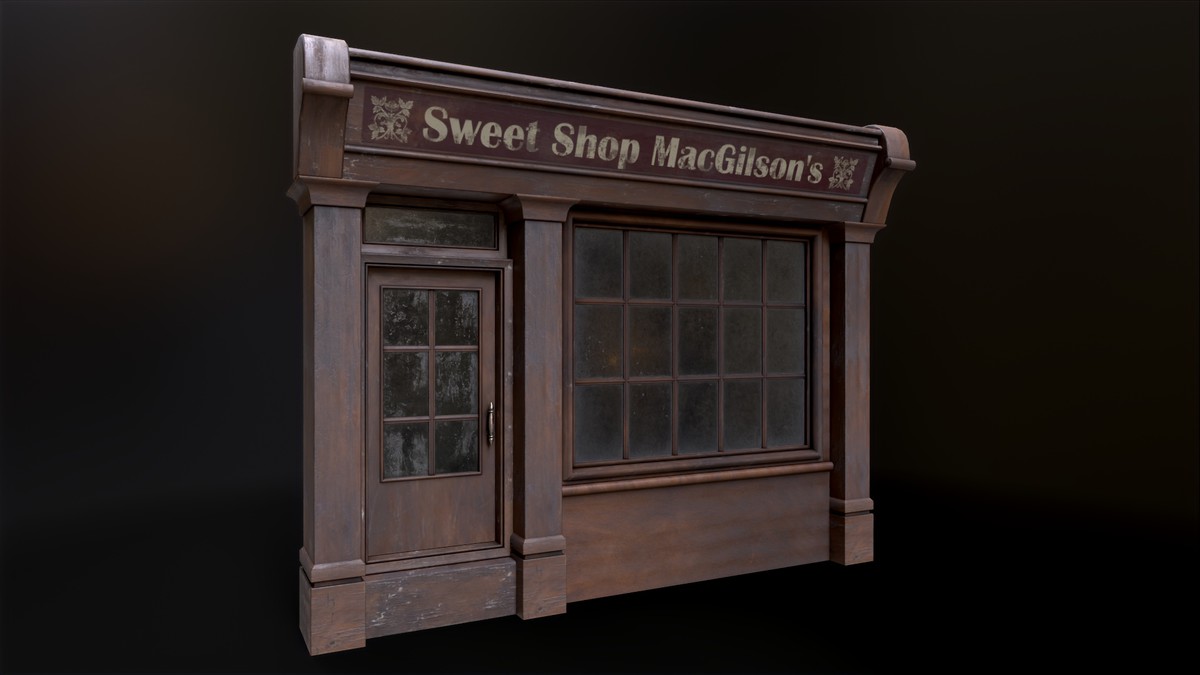 Old English Shop Front