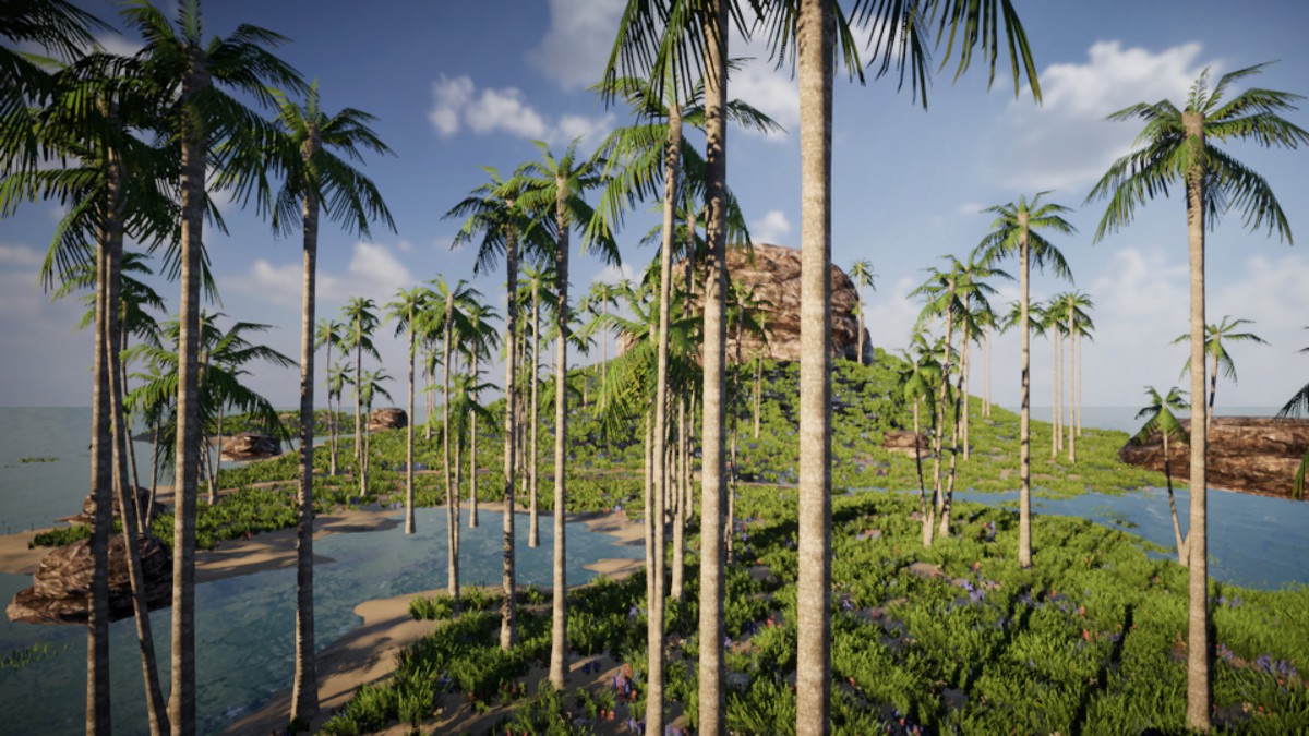 Mobile Palm Tree Bundle (for URP)