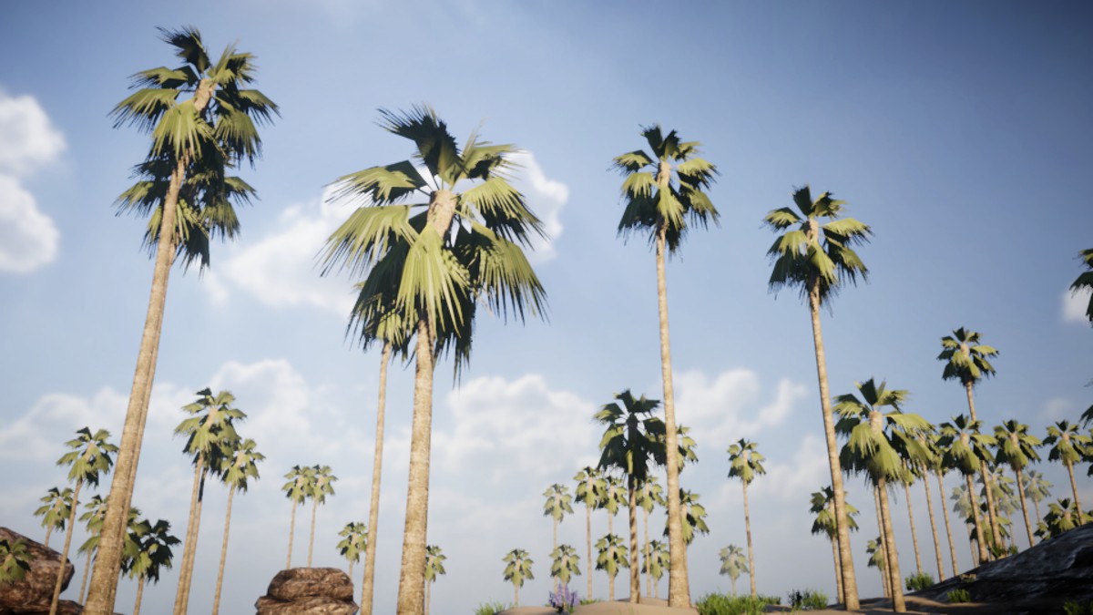 Mobile Palm Tree Bundle (for URP)
