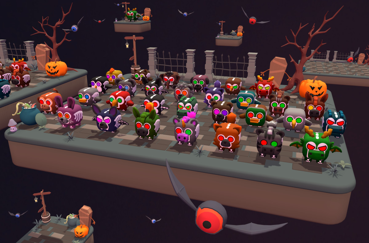 CuteMagic - Cube Animals Pack: Spooky Edition