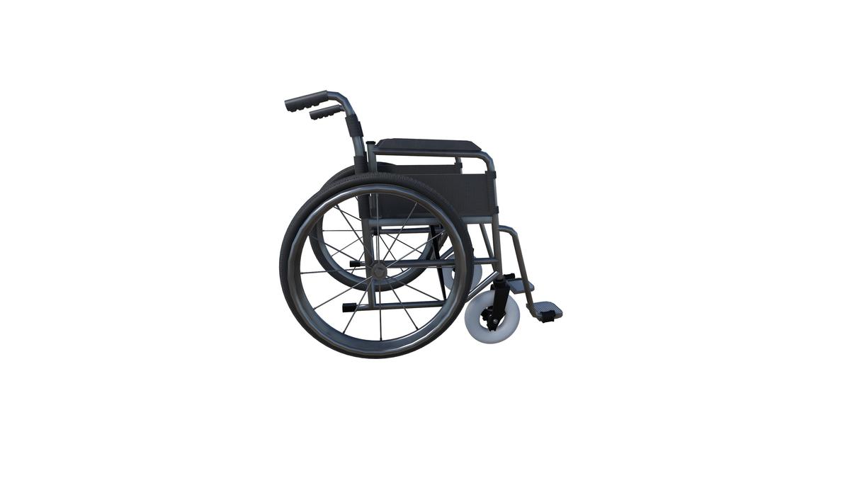 Wheel Chair 3D Model