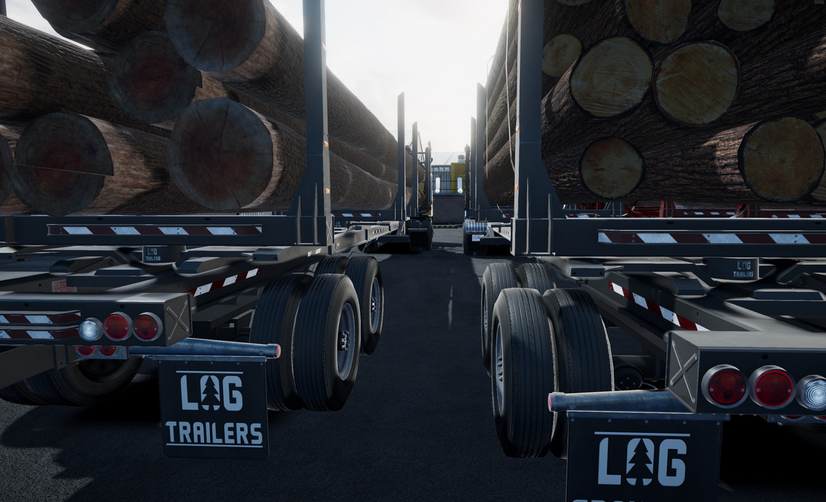 Cabover log truck