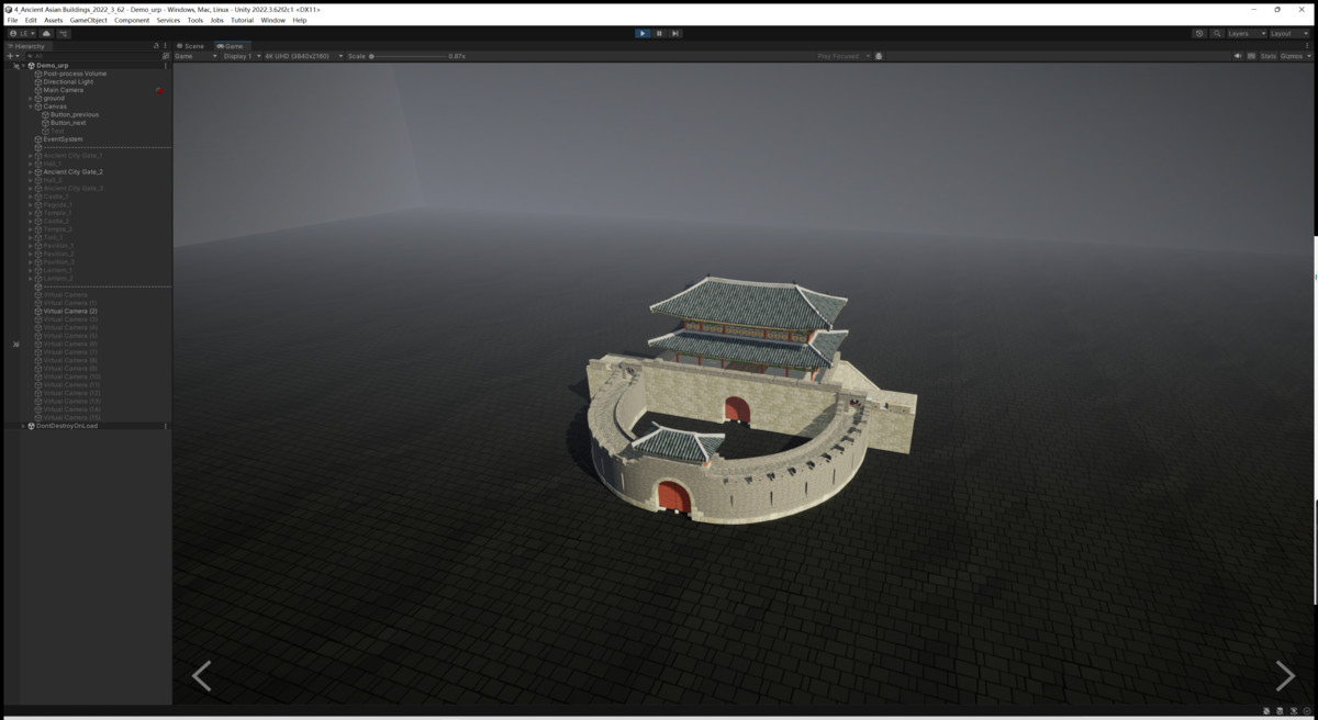 Asian Ancient Buildings