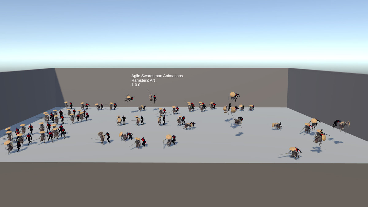 Agile Swordsman Animations