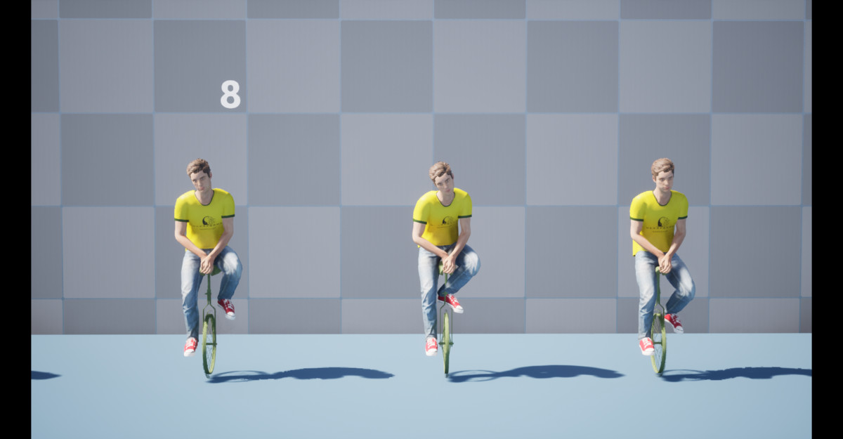 Unicycle Animation