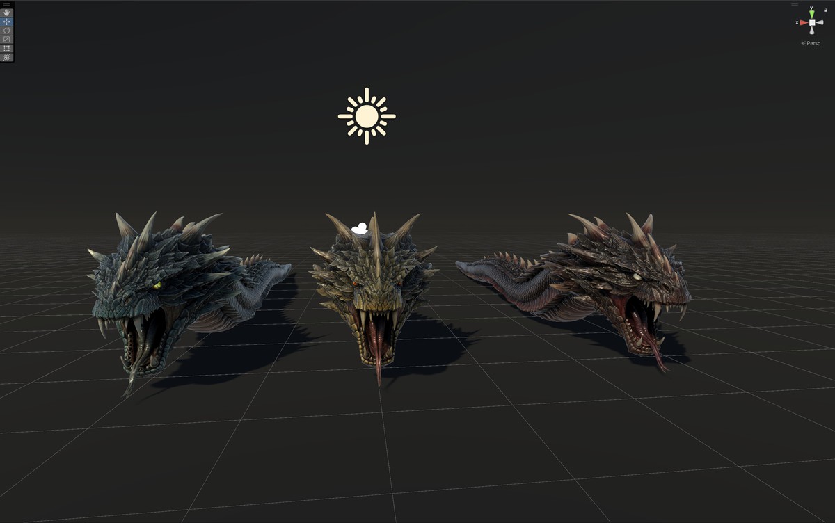 Basilisk Snake Character