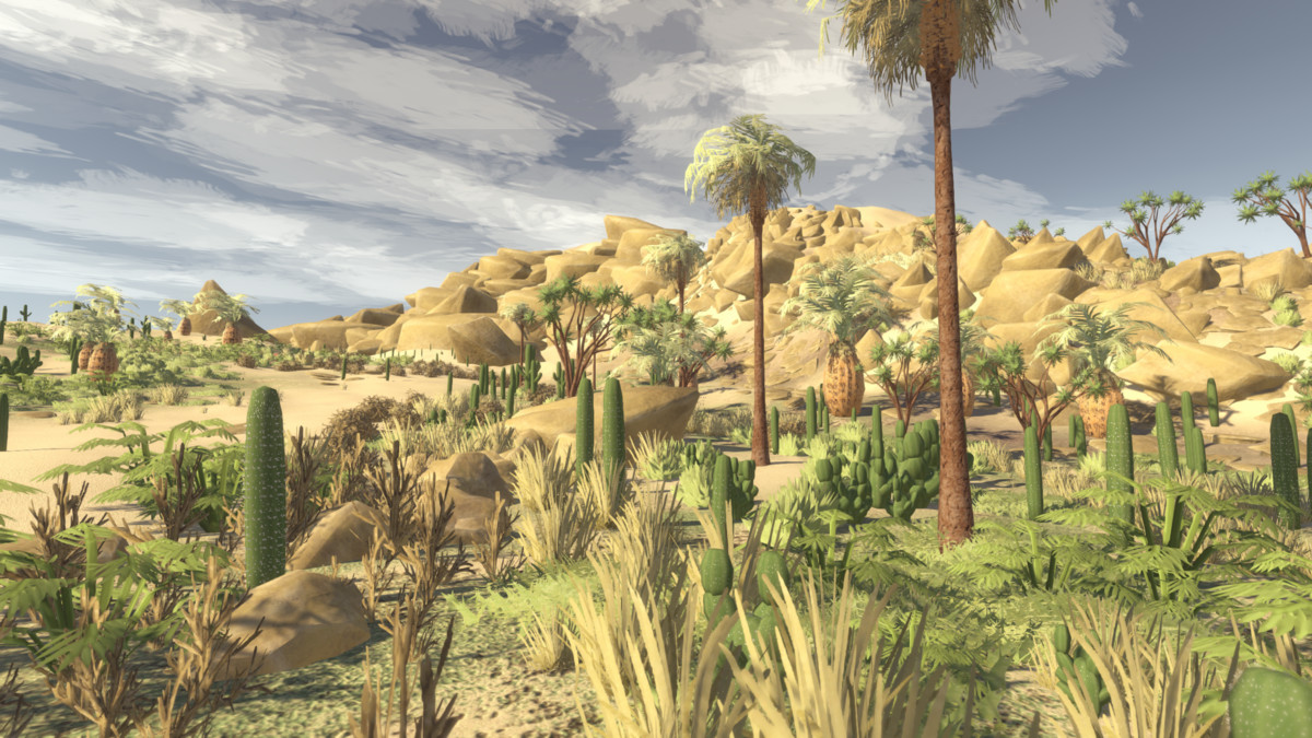 Painted Desert - Stylized Nature