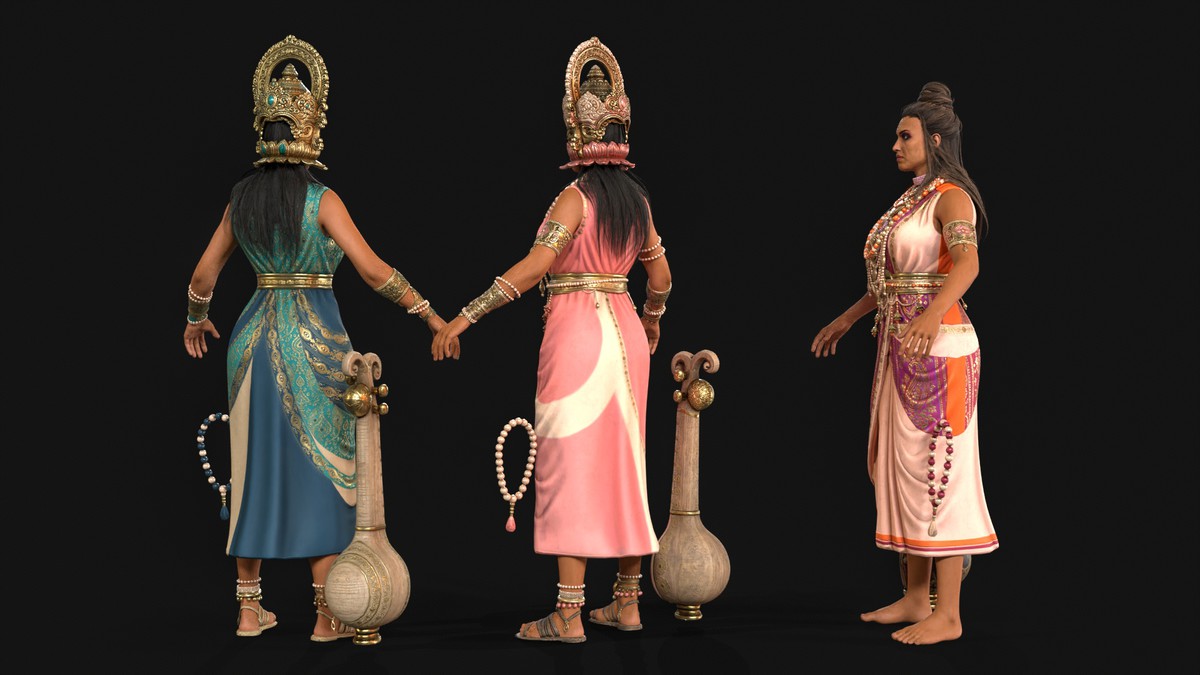Indian Goddess Saraswati