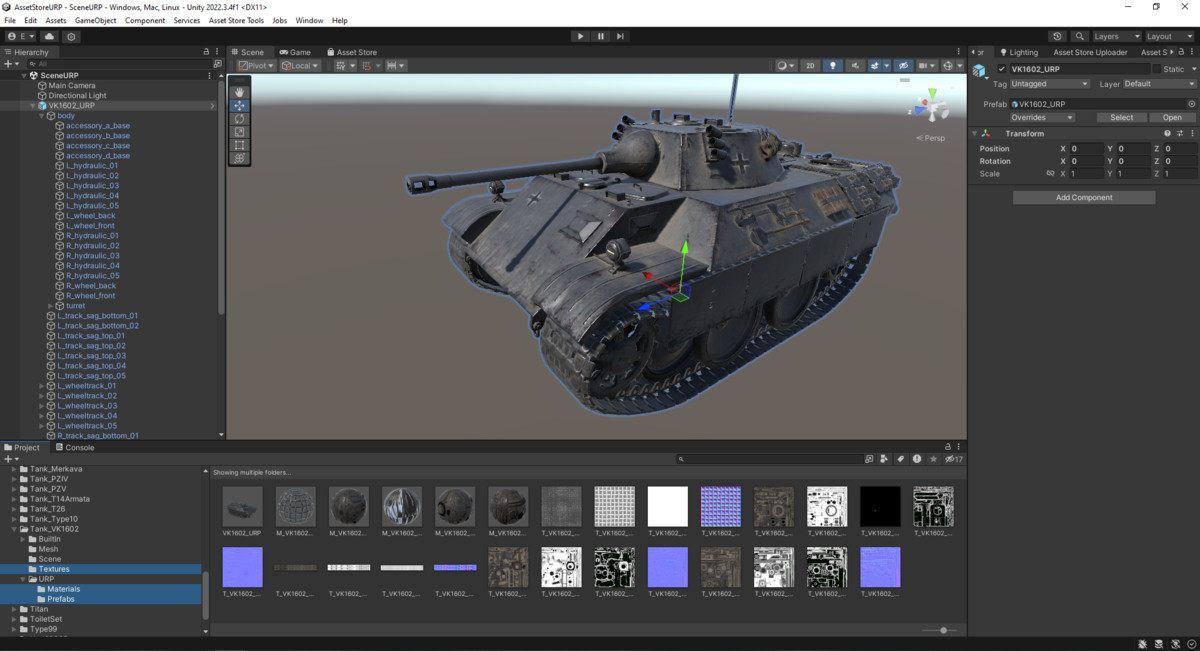 Tank Rigged Bundle 02