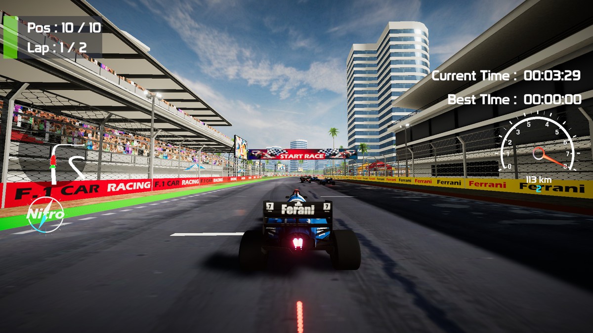F.1 Racing Game 2