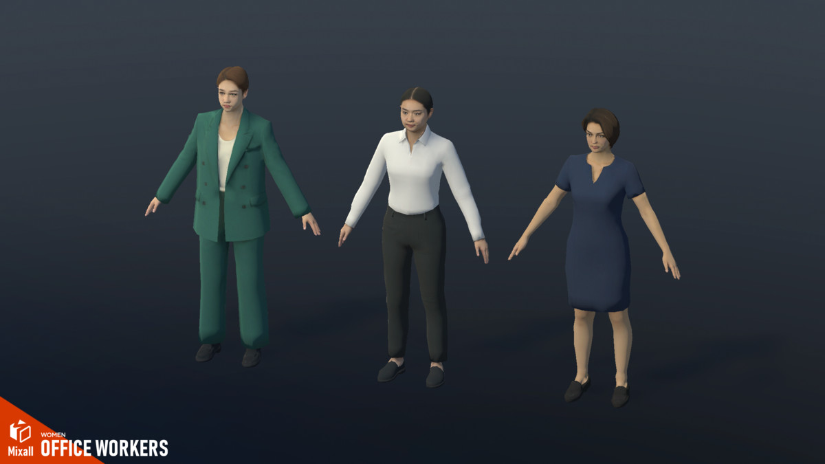 Office workers - city characters pack