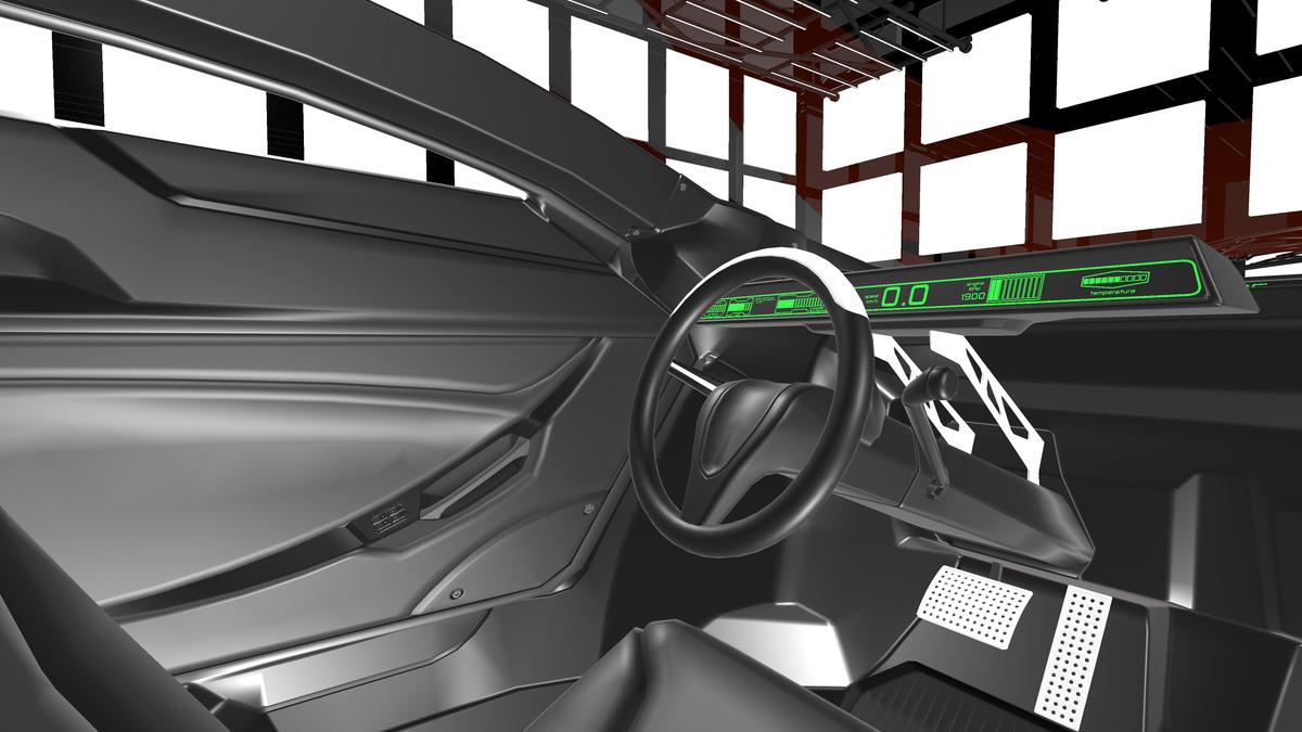 Futuristic Sedan