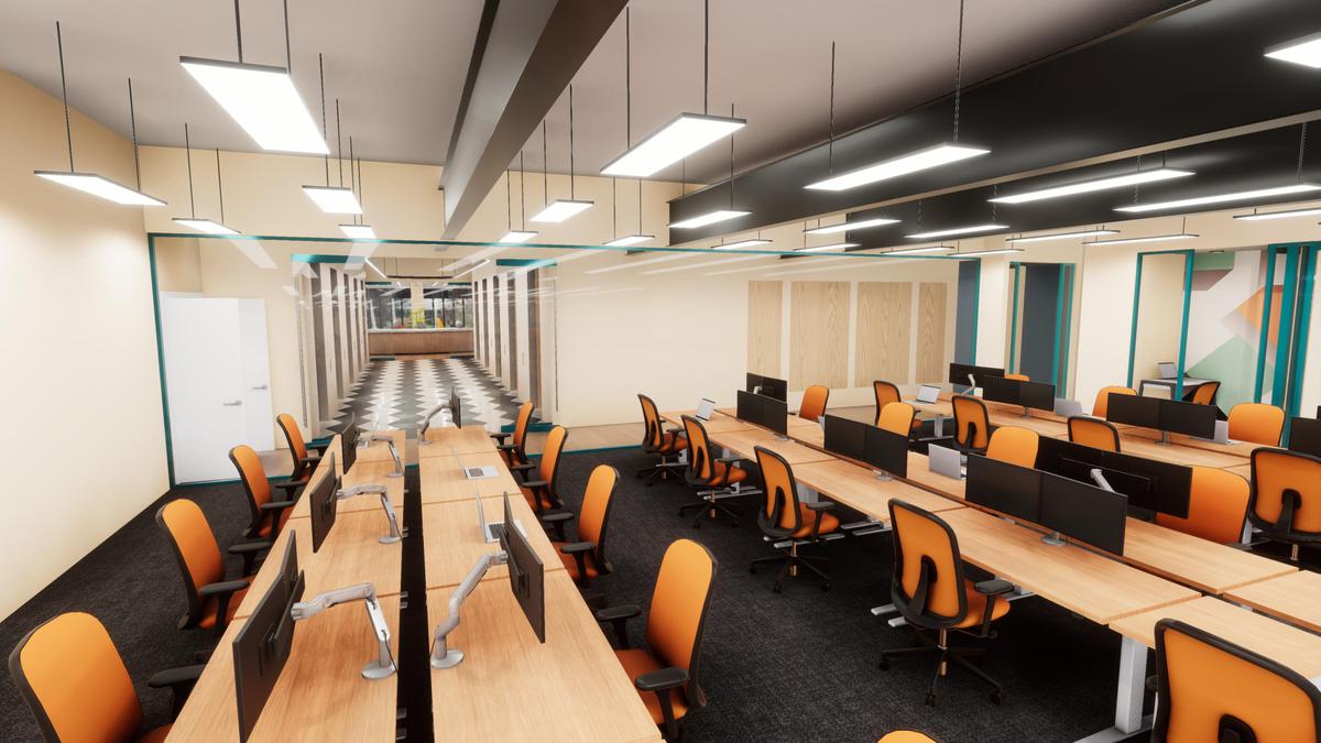 Modern Office Workspace