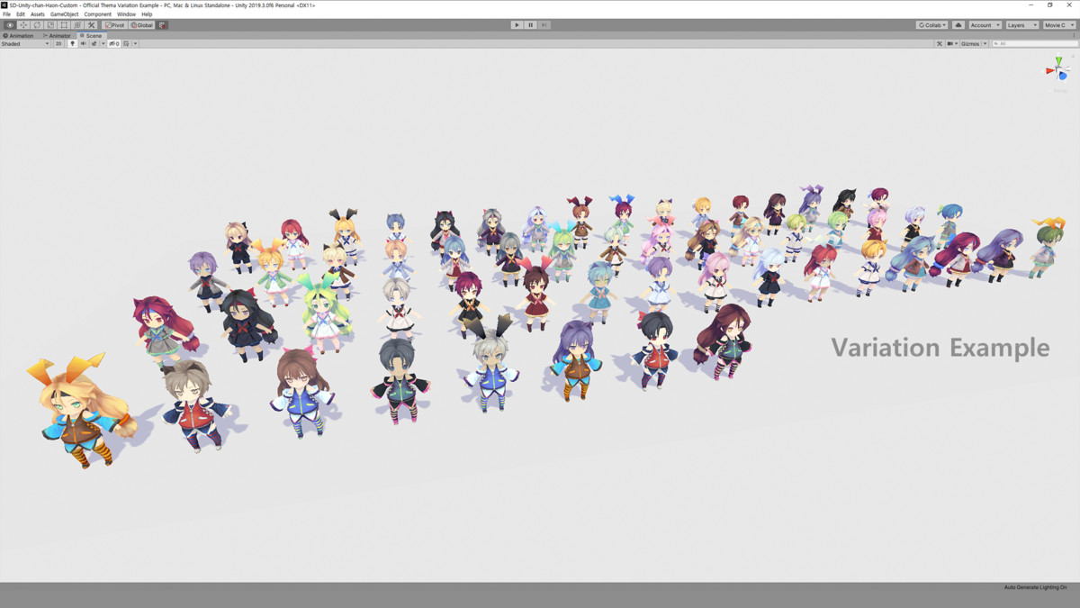 Official Thema - SD Unity-chan Haon Custom